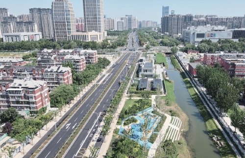 腊山河西路南延全面放开通行