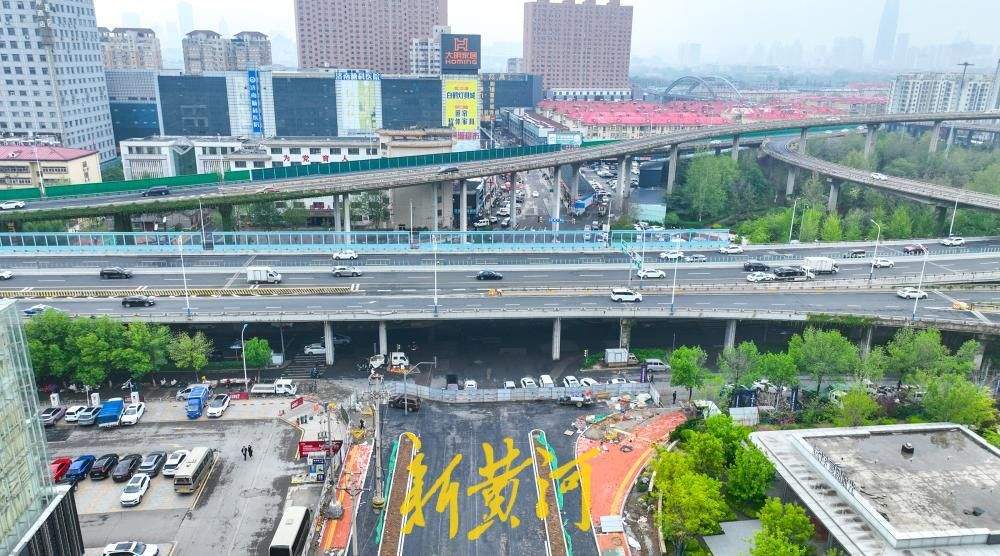 济南水屯路南端百米路段打通 北湖片区南北动脉将全线贯通