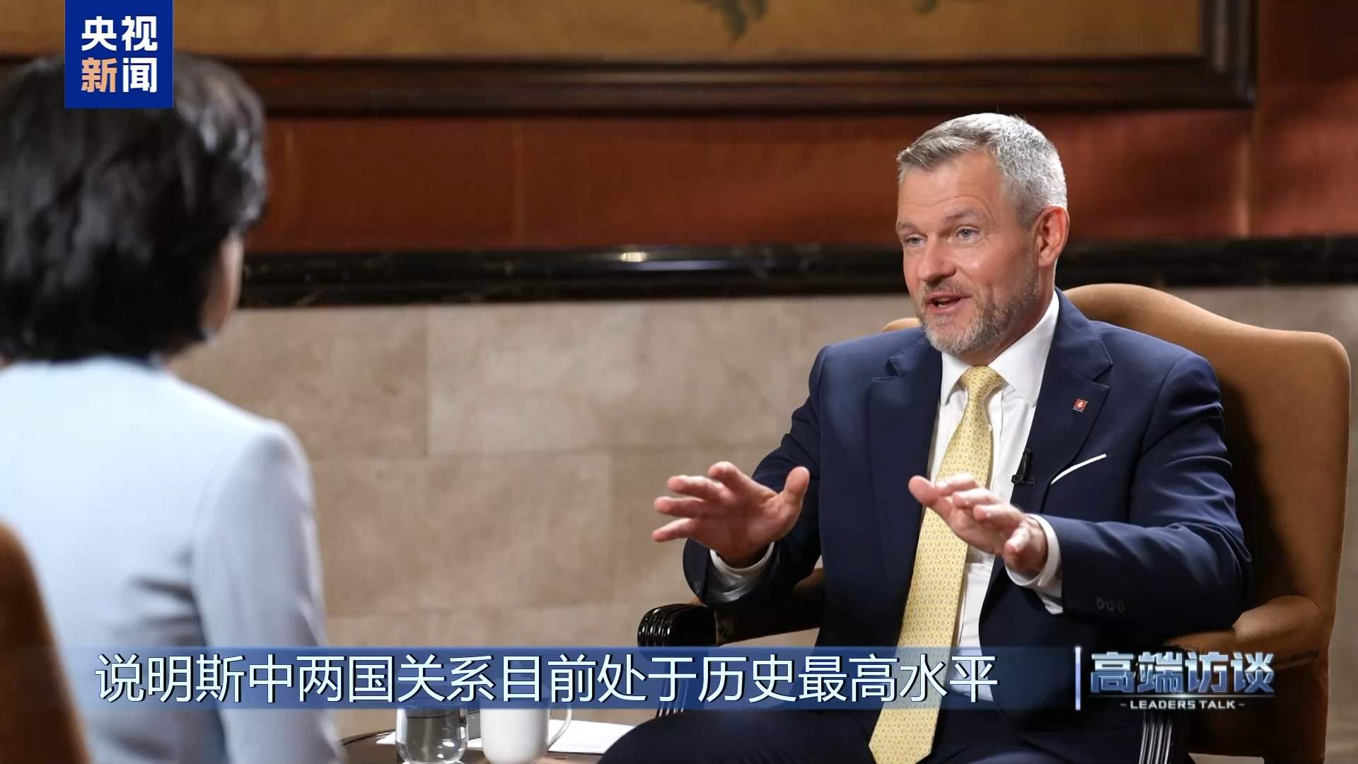 高端访谈丨专访斯洛伐克总统彼得·佩列格里尼