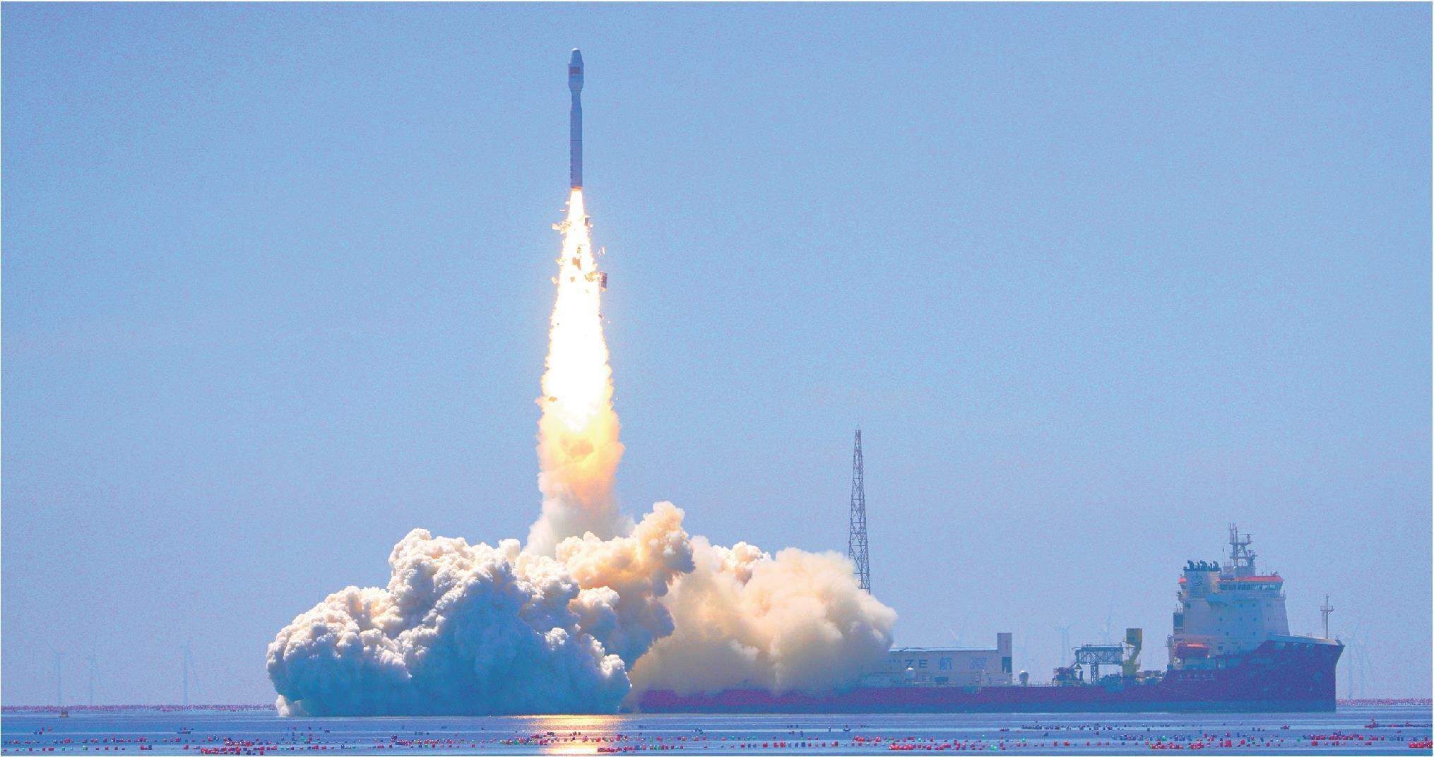 首次！海阳船发海阳箭载海阳星