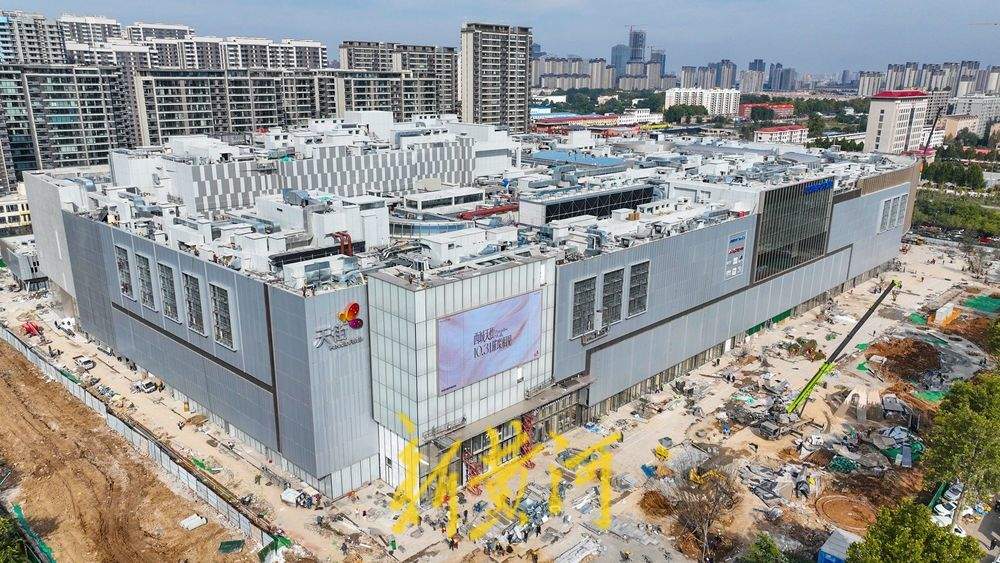 济南西城新商业综合体揭面纱，本月底将开门迎客