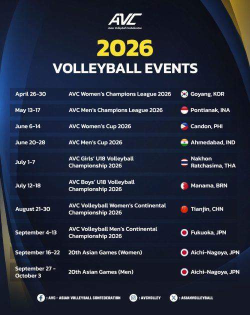 2026女排亚锦赛落户天津 中国女排主场冲奥