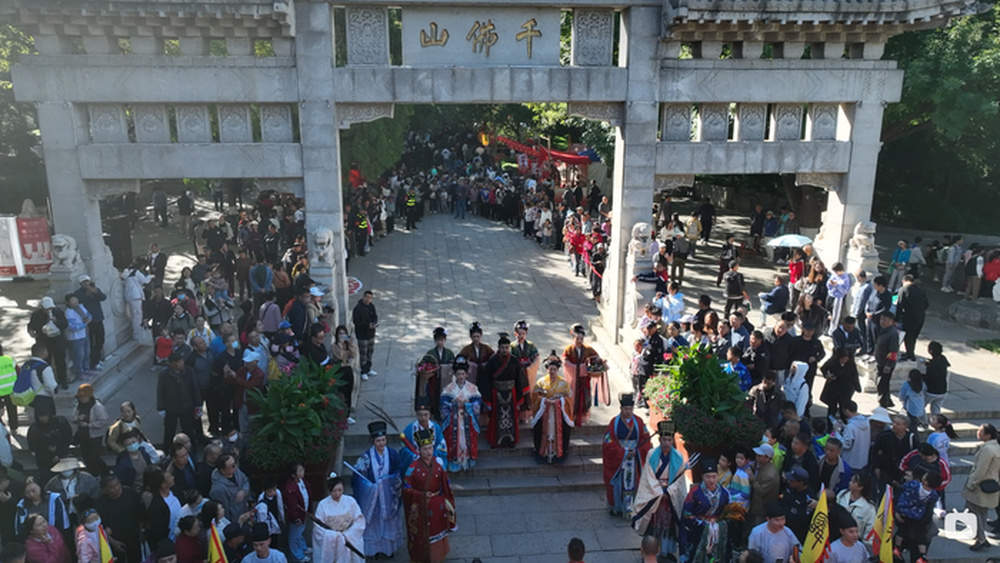 大舜巡游穿越古今，NPC闯关赢银票，济南千佛山国庆游园会等你来！