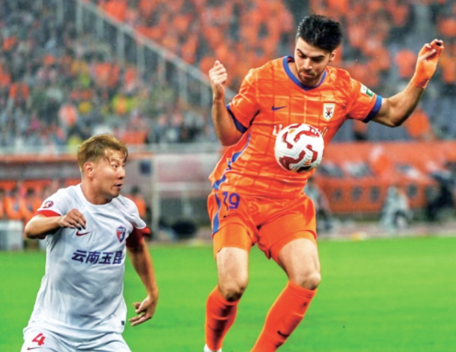 泰山队假期结束 10月份还有两场恶战要打