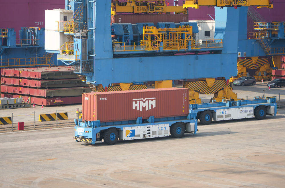 看这个“无人码头”如何13次刷新世界纪录