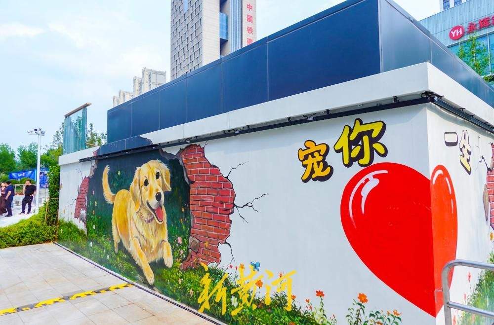 济南首个“宠物友好试点街区”亮相CBD 打造封闭式萌宠乐园
