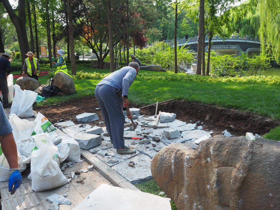 增设观景台，大明湖拆违透绿“再上新”