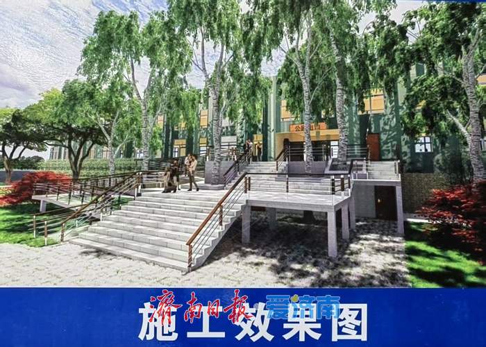 济南森林公园东门将于7月份建成