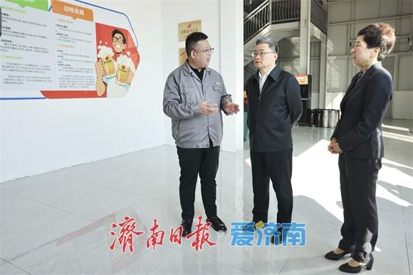 于海田调研企业生产经营和重点项目建设时强调 全面深化为企服务 加快项目投产达效 不断塑造高质量发展新动能新优势