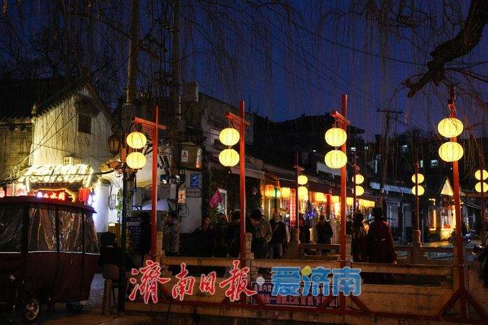 济南明府城灯火长廊邀您入画