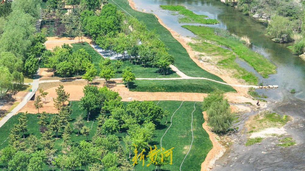济南玉符河生态提升修复  打造特色生态露营地