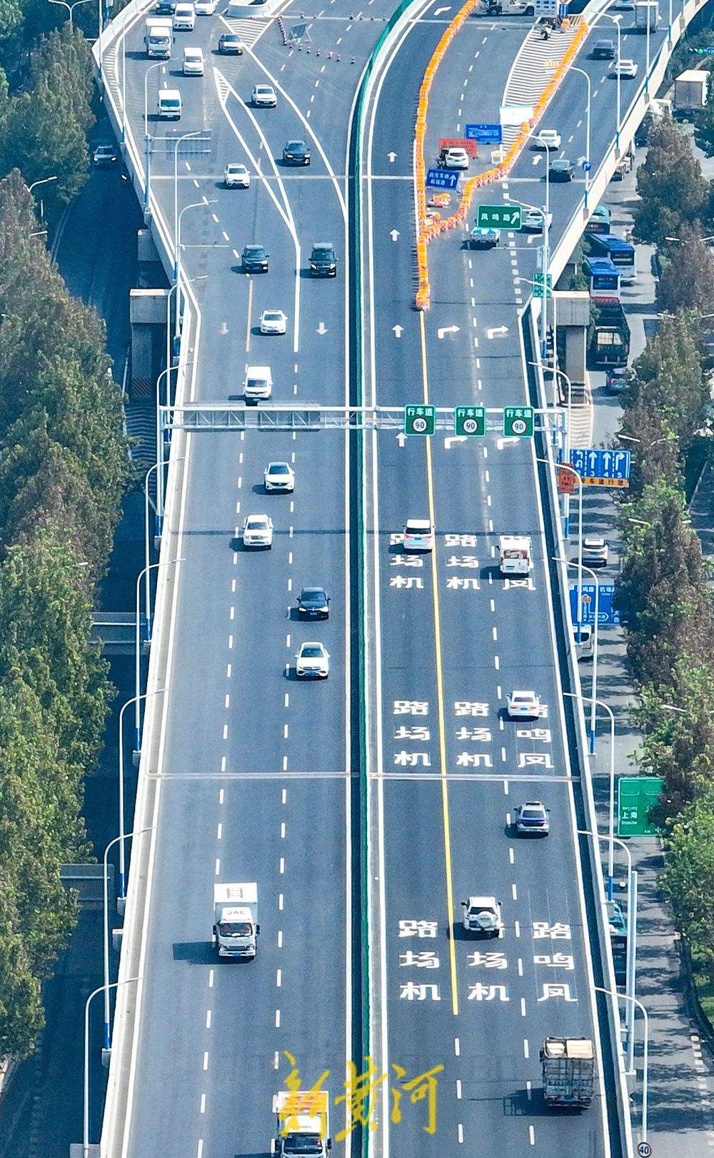 项目强省会｜济南工业北路快速路东延加速推进 高架车辆借道绕行