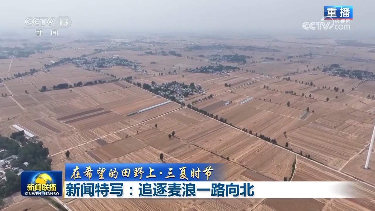 【在希望的田野上·三夏时节】追逐麦浪一路向北