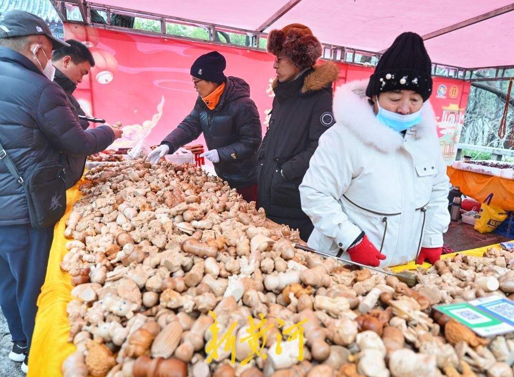 千佛山新年大集迎来最后一日，赶热闹的市民真不少
