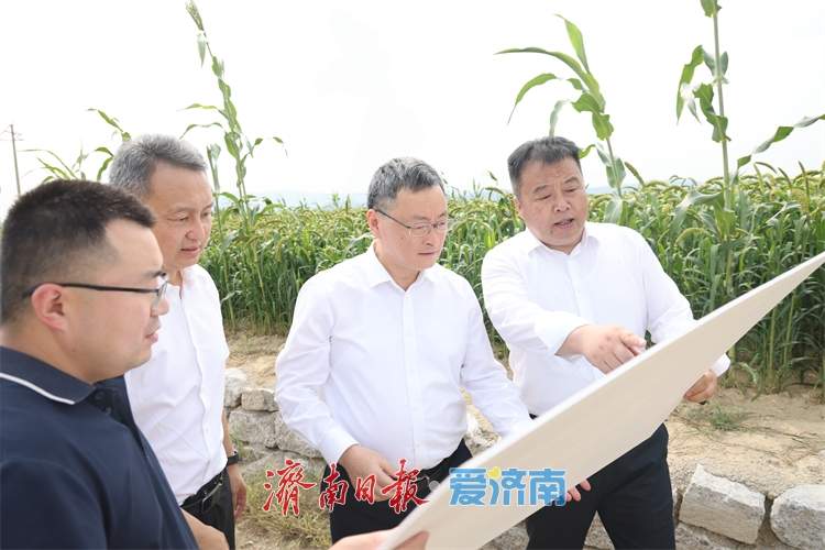 于海田调研齐长城遗址保护工作时强调：扎实筑牢文物安全防护屏障 高质量做好遗址保护传承利用
