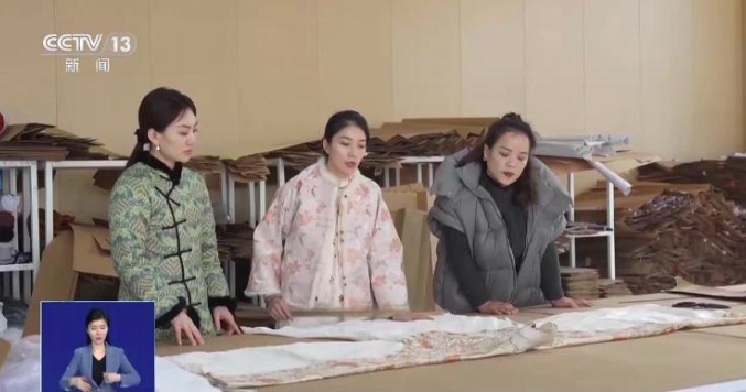曹县汉服订单排到四月！东方美学“绣”出春节新活力