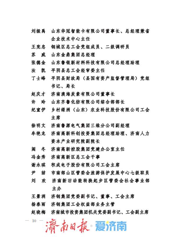 在产业工人队伍建设改革工作中表现突出！济南通报表扬这些集体和个人