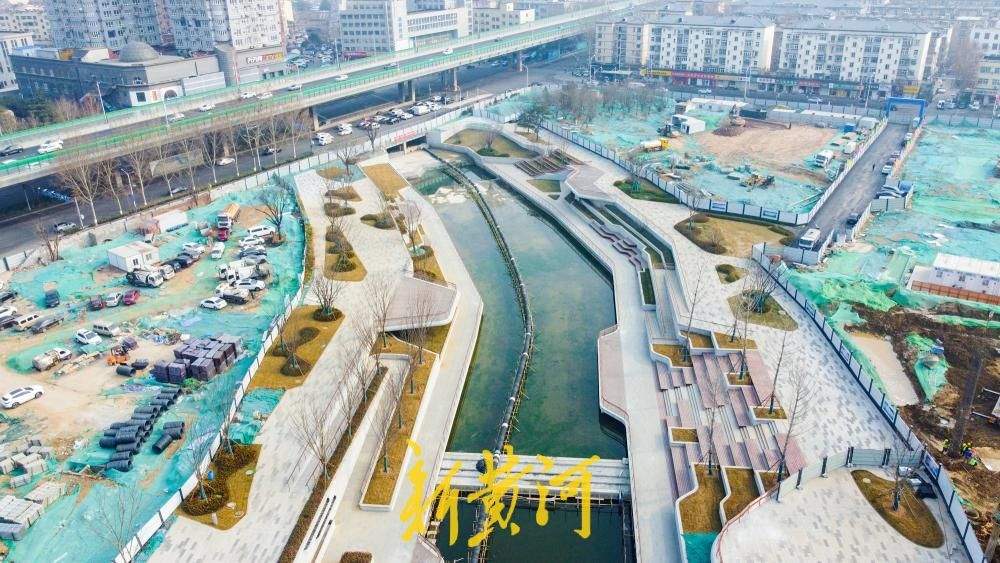 全福河变身滨水公园，洪楼城市更新项目景观初现