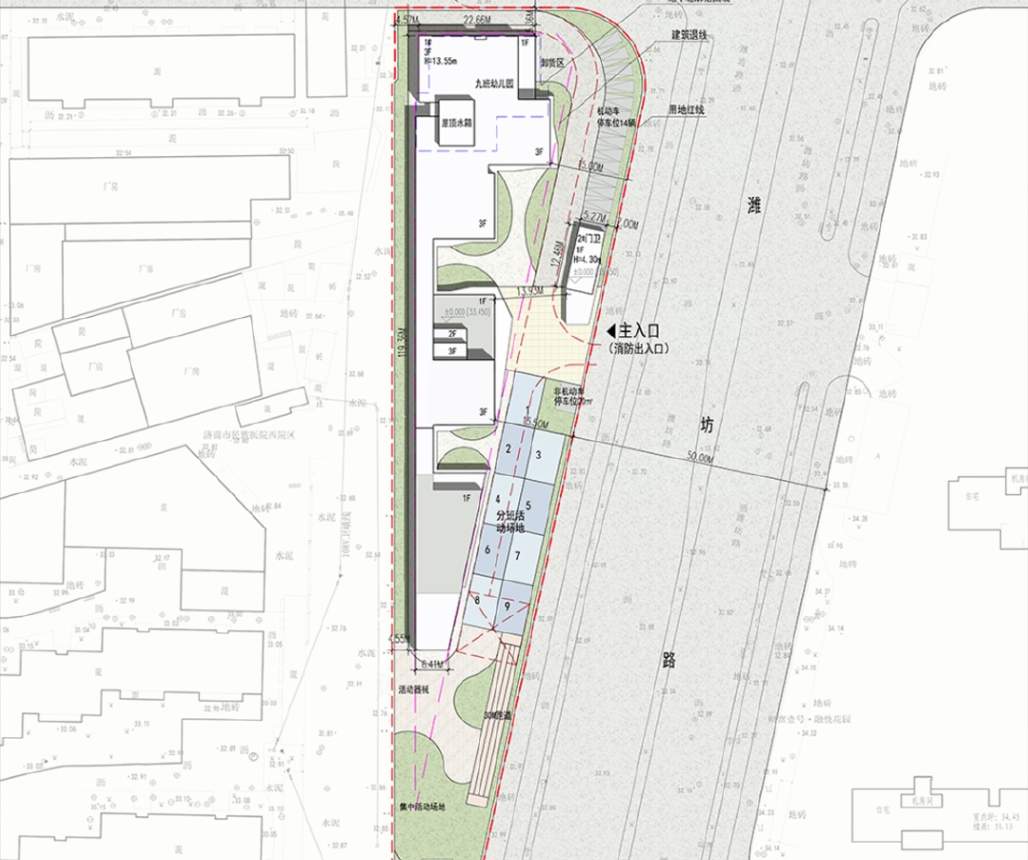 济南一片区规划新建3所学校，包括幼儿园、小学、中学