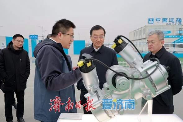 刘强到济南高新区调研时强调：以“项目赋能年”为总牵引 推动创新链与产业链深度融合