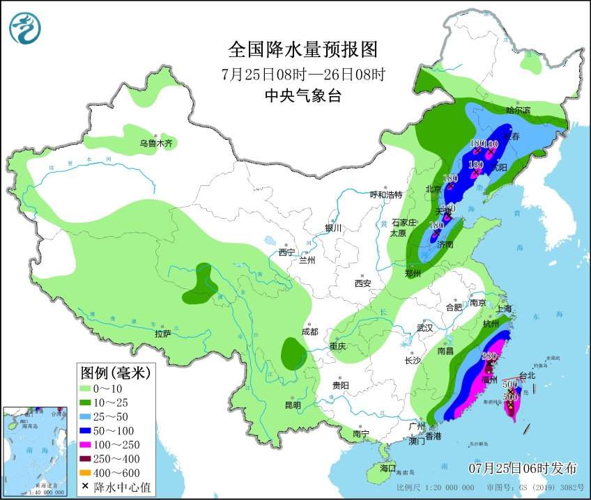 济南本次降雨9处达大暴雨级别！暴雨、雷雨大风影响已解除！今日多地仍有雷阵雨+7～8级风