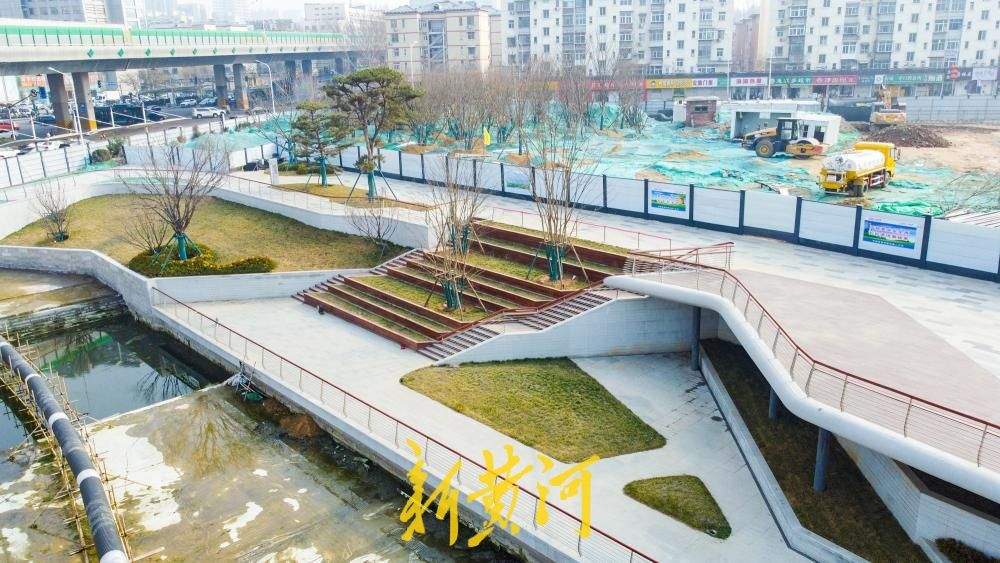 全福河变身滨水公园，洪楼城市更新项目景观初现