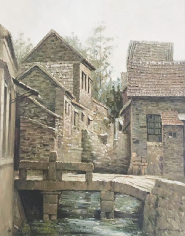 我心中的雨巷与泉水相连