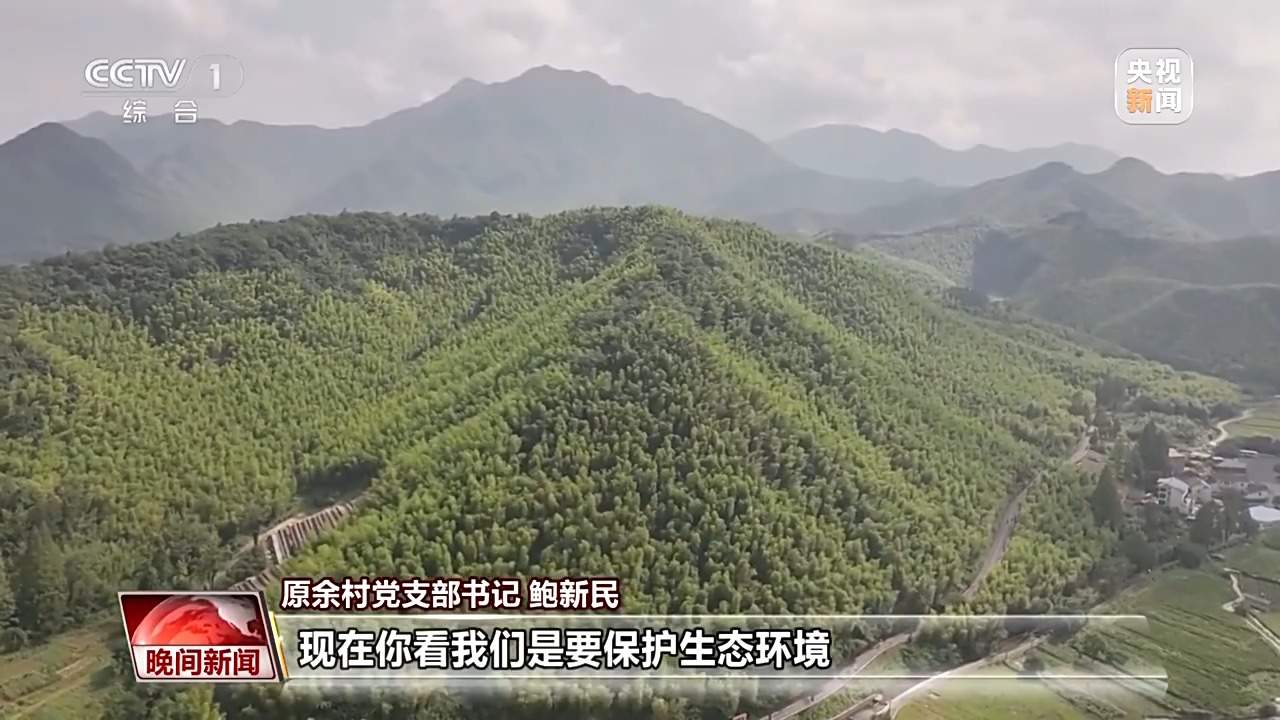 看见美丽中国丨20年“灰山”变“青山” 老乡村“长”出新业态
