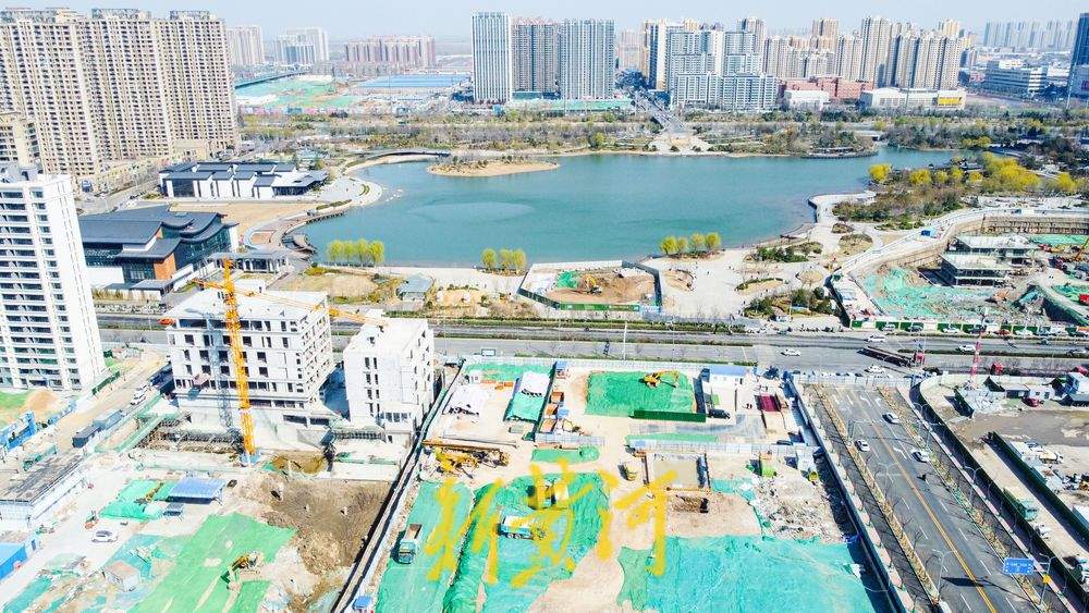 济南北湖片区新河道建设启动，3座跨河桥同步建设
