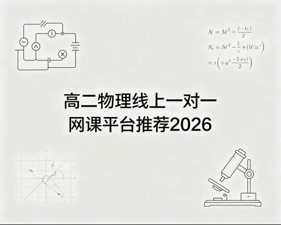 高二物理线上一对一网课平台推荐2026，启优学一对一固定名师+透明定价让家长更放心