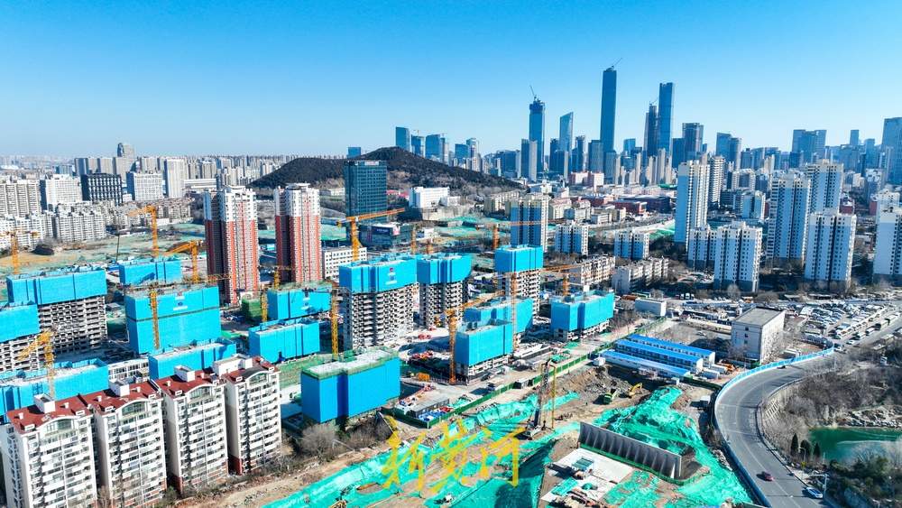 济南CBD西片区城市更新“火热”推进中，规划建设17栋高层住宅