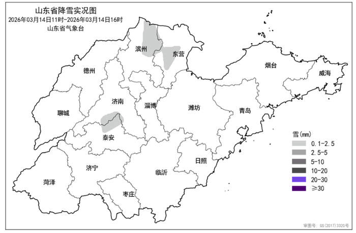 山东省迎来大范围降水过程，鲁西北地区雨量明显