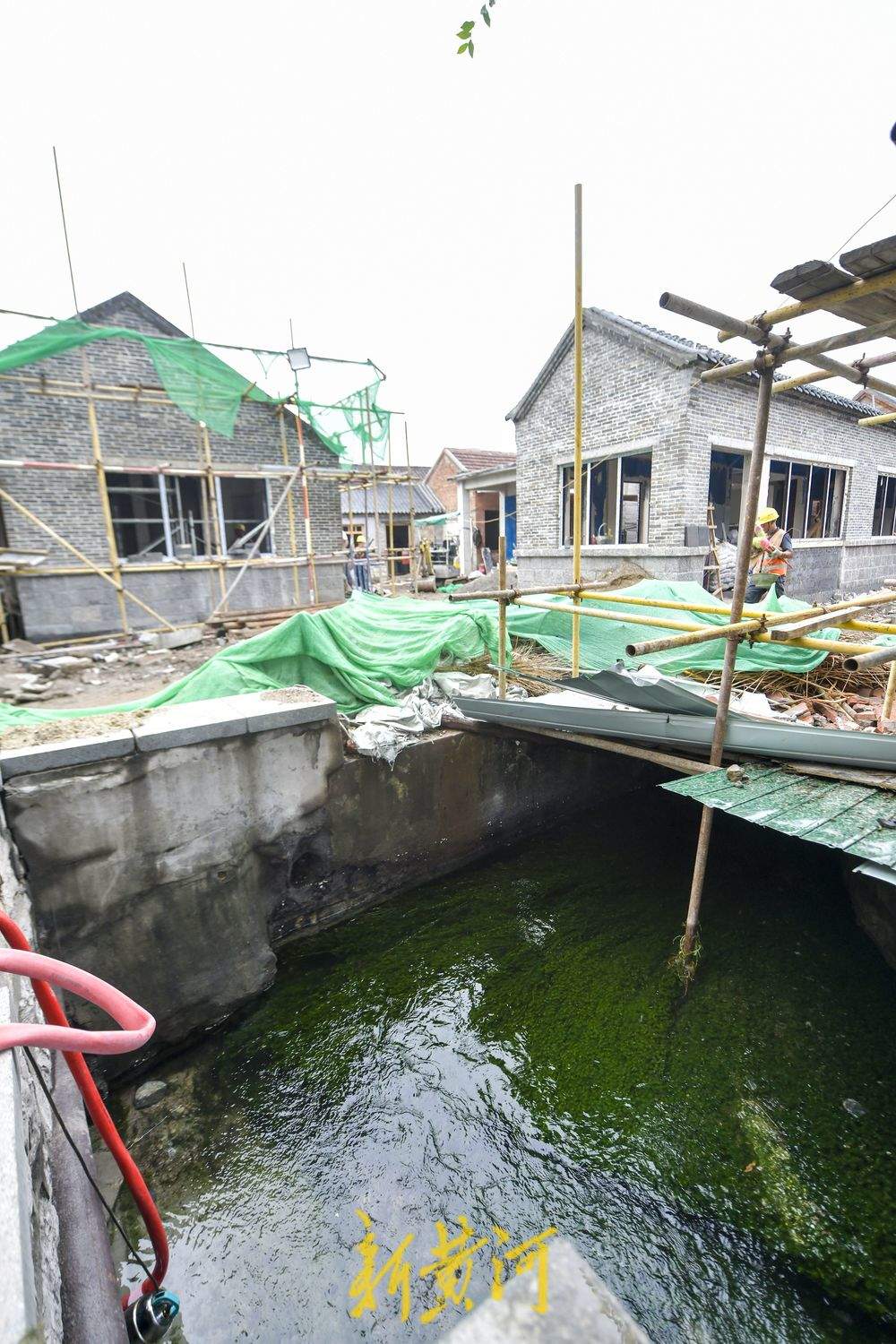 济南老城院落“复原”《老残游记》“高升店” ，夹缝中的小河将露全貌