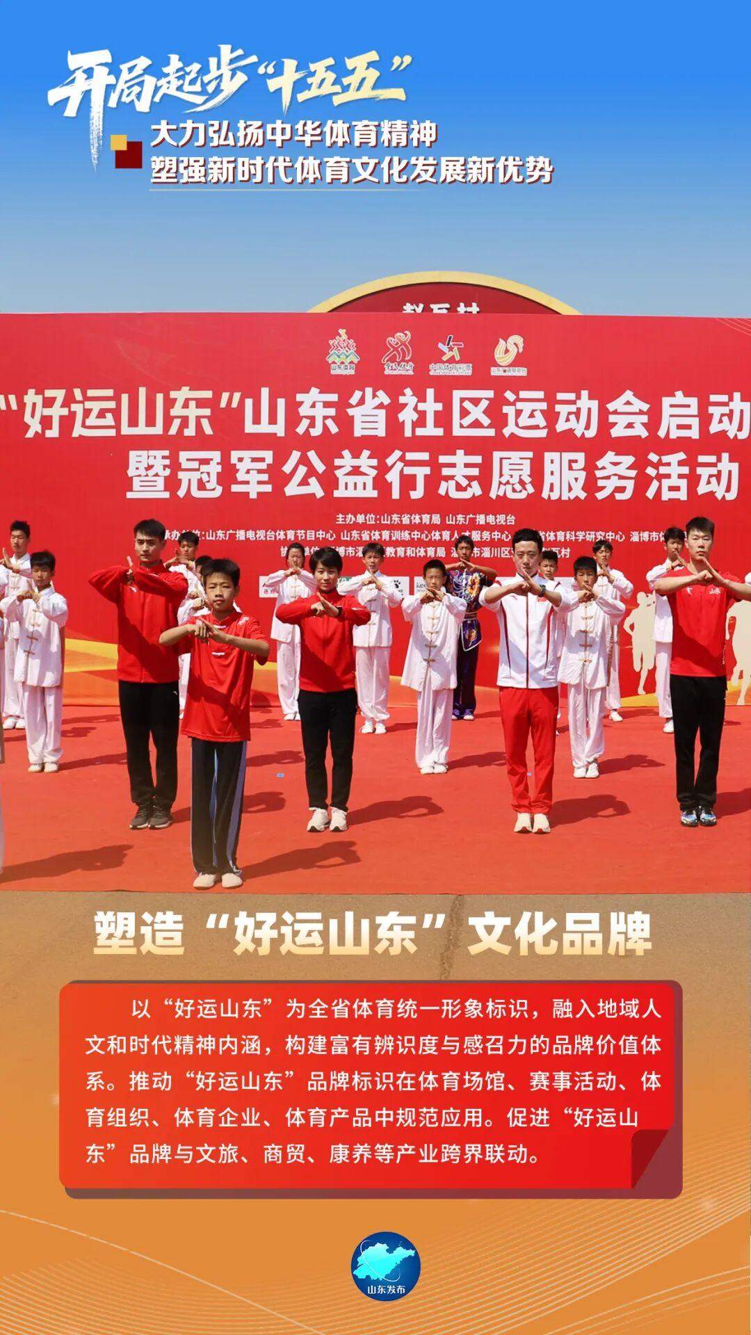 加快建设高水平体育强省！“十五五”山东体育发展路线图来了