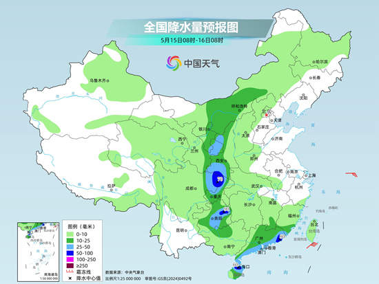 大范围降雨过程明起上线 冷空气将携降温影响华北东北