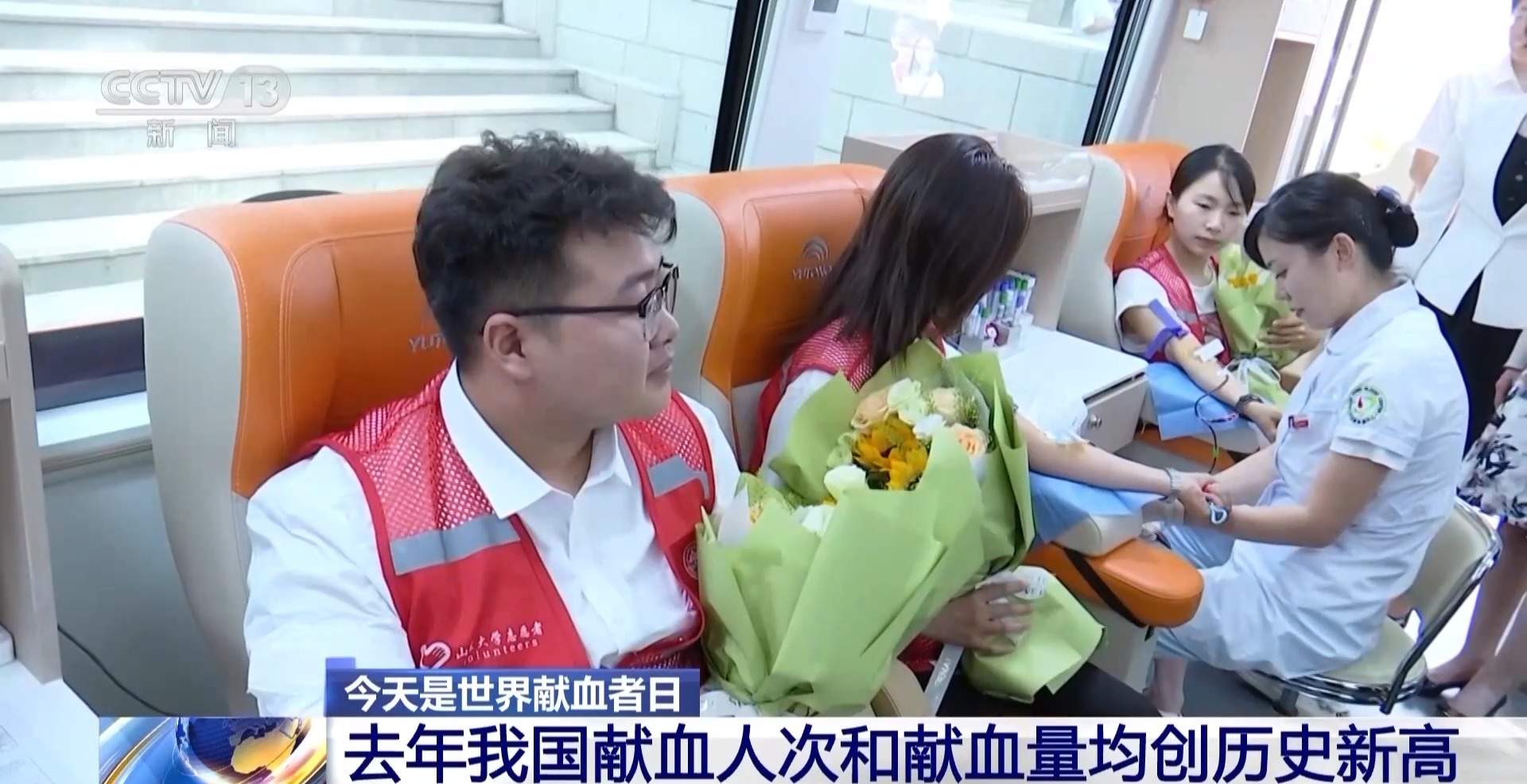 献血量2892万单位 去年我国献血人次和献血量均创历史新高