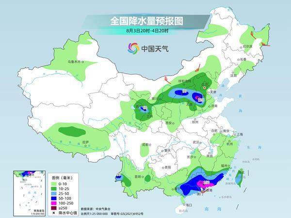 下周大雨继续在线!5日山东北部等地部分地区有中到大雨