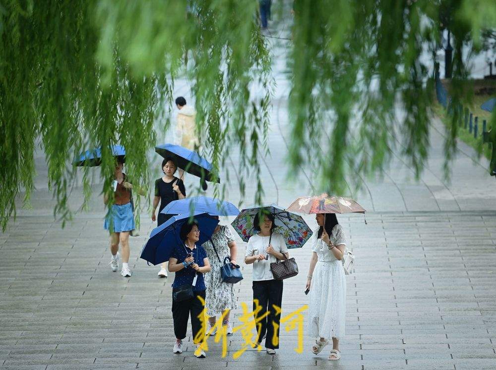 雨中漫步大明湖，秒入江南