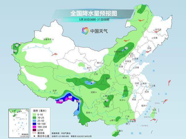 中东部大范围降雨来袭 端午假期长江中下游雨势强劲