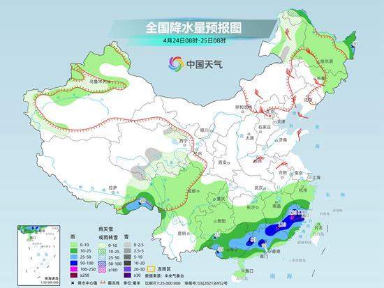 冷空气活跃!南方强降雨持续 北方大风沙尘降温轮流来袭