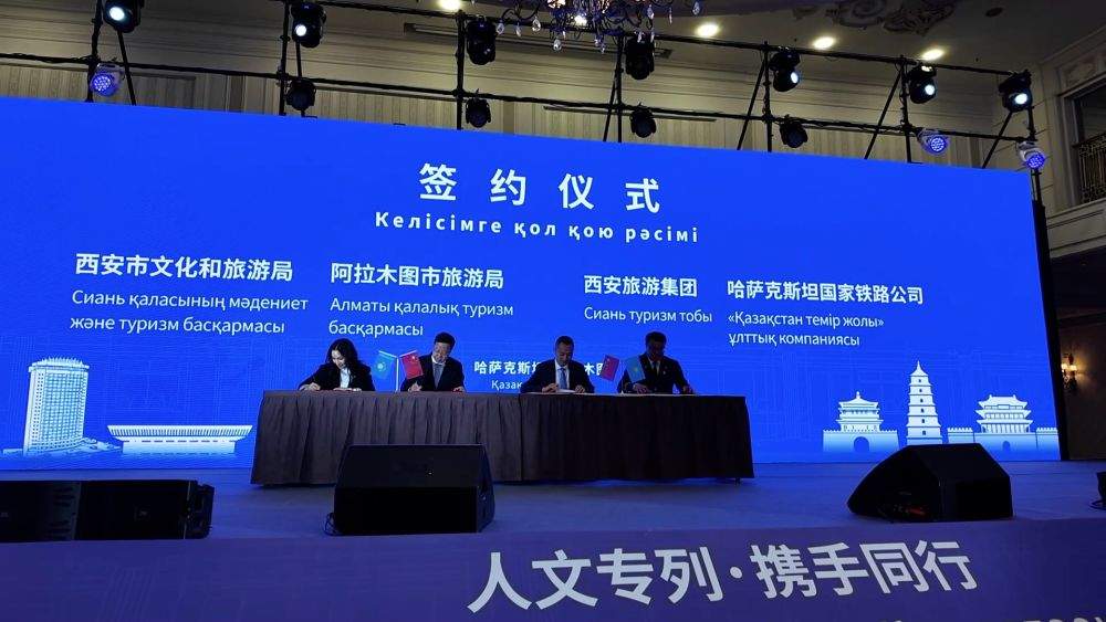 新华视点｜多元交流共筑丝路情！首趟中国－中亚国际人文旅游专列运行记