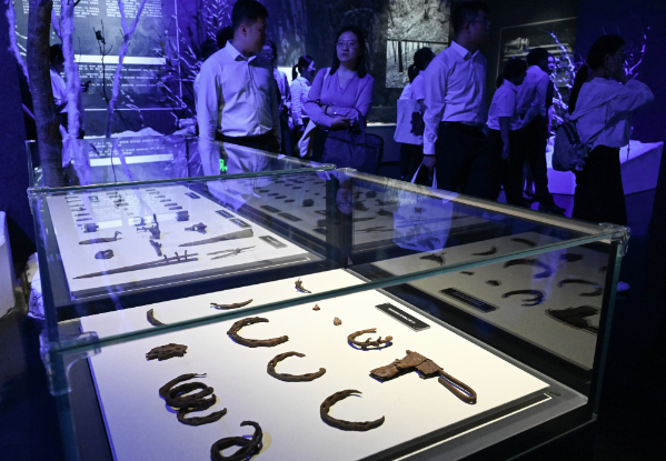 东北抗联遗址出土文物特展在京开展