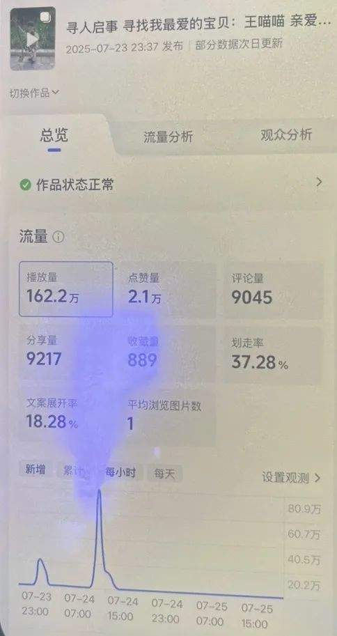 编造“王喵喵”走失，王某某被拘！