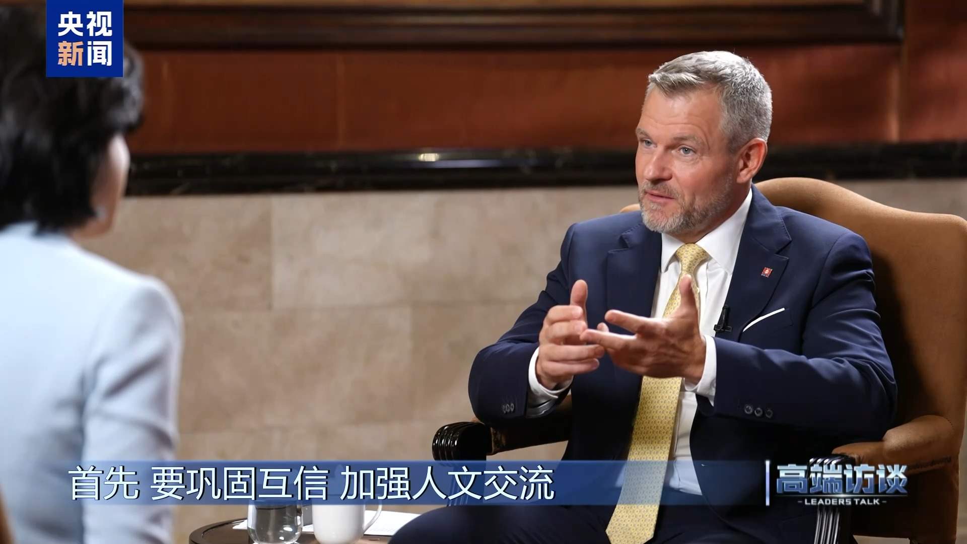 高端访谈丨专访斯洛伐克总统彼得·佩列格里尼