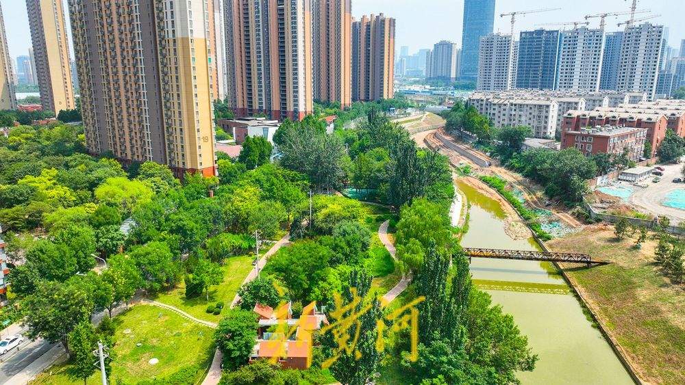 大辛河提升改造 泄洪河道变身景观河