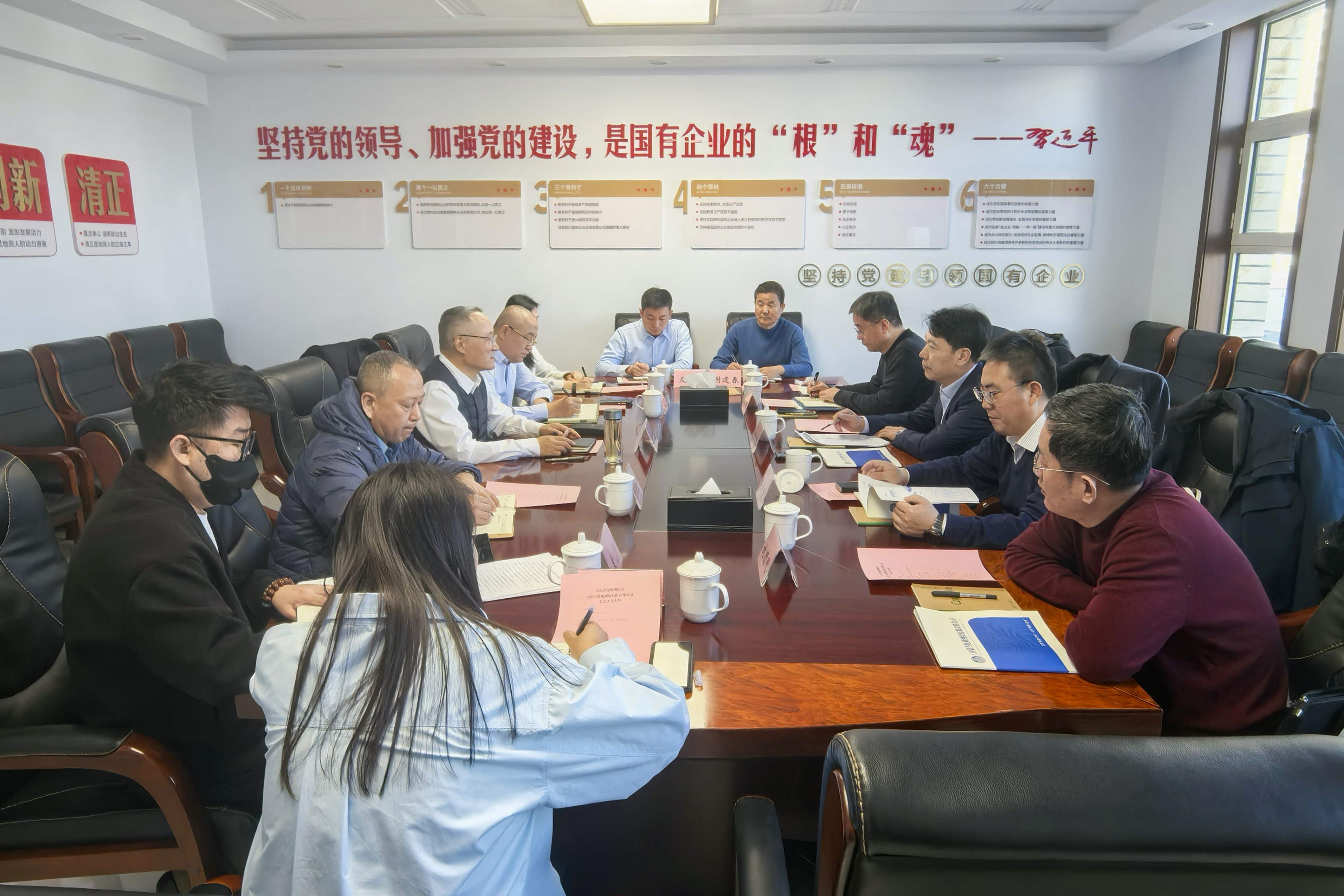 徐福强带队赴内蒙古自治区交流对接工作