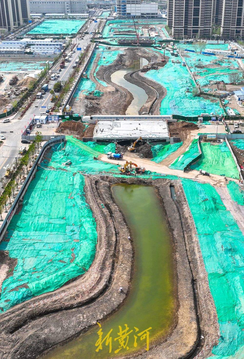 “中泺河”将在这里与云锦湖“牵手”