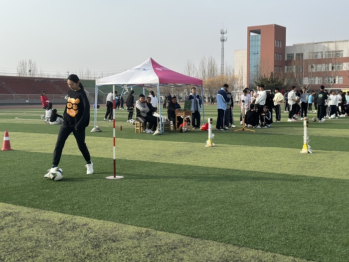 手动记成绩成历史济南市首套中考智慧体育考试系统在莱芜区测试