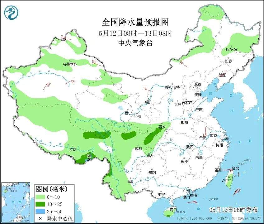 华北黄淮等地将有高温 13日起南方有降水过程