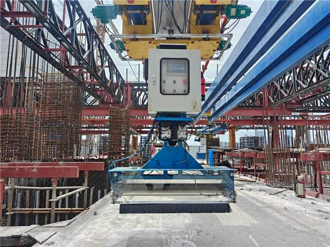整平机和覆膜机在中国人工智能（广州）产业园项目应用